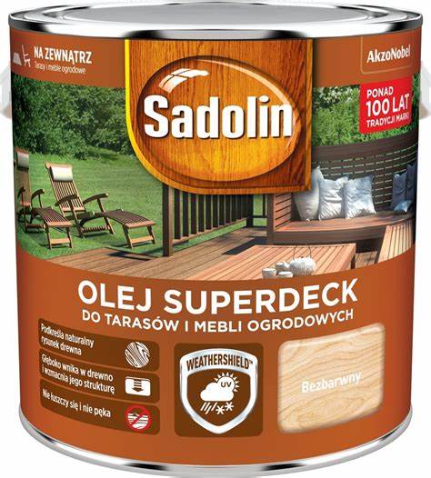 Olej do tarasów Sadolin SUPERDECK